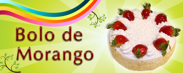 Bolo de Morango